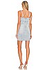 Denim Cut Out Dress, view 3 of 4, click to view large image.