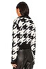 view 3 of 4 Houndstooth Sweater in I'm Royalty