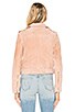 view 3 of 4 Belted Suede Jacket in Candy Crush