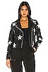 view 1 of 5 Leather Moto Jacket in Stardust