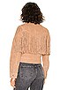 Suede Fringe Jacket, view 3 of 4, click to view large image.