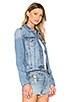 X REVOLVE Denim Jacket, view 2 of 5, click to view large image.