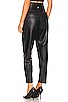 view 3 of 4 Vegan Leather Pant in Suspicious Mind