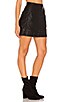 Lace Up Faux Leather Skirt, view 2 of 4, click to view large image.