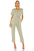 Button Front Jumpsuit, view 1 of 3, click to view large image.