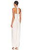 view 3 of 3 Smocked Halter Jumpsuit in White