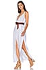 Button Front Maxi Dress, view 1 of 4, click to view large image.