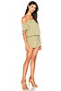 view 2 of 3 Off the Shoulder Romper in Lily Pad