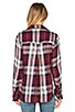 view 3 of 6 Rosslyn Double Plaid Pullover Button Down in Russet