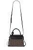 view 5 of 5 Cari Mini Quilted Satchel in Nero Black