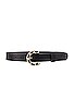view 1 of 4 Anabella Belt in Black Gold