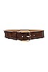 Ivy Wide Suede Belt, view 1, click to view large image.