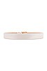 view 2 of 3 Kennedy Belt in Bone & Gold