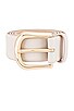 view 3 of 3 Kennedy Belt in Bone & Gold