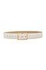 view 1 of 3 Milla Belt in Gesso & Gold