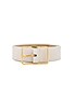 view 3 of 3 Milla Belt in Gesso & Gold