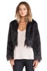 Faux Fur Jacket, view 1 of 4, click to view large image.