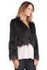 Faux Fur Jacket, view 3 of 4, click to view large image.