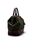 view 3 of 6 No. 165 Medium Carryall in Olive & Brown