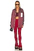 view 4 of 4 FELICIA 셔츠 in Burgundy & Pink