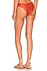 view 3 of 4 Camelia Bikini Bottom in Terracotta Shine