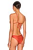 view 3 of 4 Katie Bikini Top in Terracotta Shine