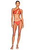 view 4 of 4 Katie Bikini Top in Terracotta Shine