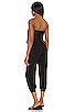 view 3 of 3 Jersey Strapless Jumpsuit in Black