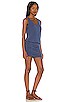 Draped Modal Jersey Mini Dress, view 2, click to view large image.