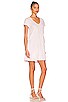 view 2 of 3 V Neck T Shirt Dress in Light Lilac