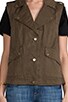 view 5 of 6 Military Vest in Army Green