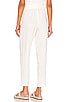view 3 of 4 BLACK Indio Linen Paperbag Waist Pant in Ivory