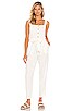 view 4 of 4 BLACK Indio Linen Paperbag Waist Pant in Ivory