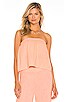 Beach Gauze Strapless Top, view 1 of 4, click to view large image.