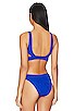 view 3 of 4 Nino Bikini Top in Lapis Shimmer