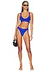 view 4 of 4 Nino Bikini Top in Lapis Shimmer