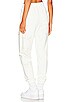 view 3 of 4 Turn The Tables Sweatpants in White
