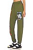 view 3 of 7 ANGEL PSYCHIC V2 스웻팬츠 in Olive