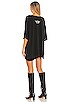 view 3 of 5 Angel Psychic Tee in Black