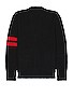 view 2 of 3 Cardigan Lettered 3G in Black