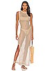 view 2 of 3 VESTIDO HOLLY in Tan