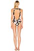 view 3 of 4 Unbreakable One Piece in Black Floral