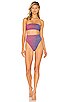 view 4 of 5 X REVOLVE Kelsey Bikini Top in Pink & Purple Ombre