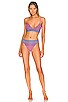view 4 of 5 X REVOLVE Riza Bikini Top in Gemstone Colorblock