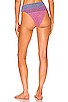 view 3 of 5 X REVOLVE Alexis Bikini Bottom in Gemstone Colorblock