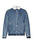 view 1 of 4 Beta Lined Jacket in worn indigo