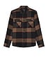 view 1 of 3 Bowery Long Sleeve Flannel in Heather Grey & Charcoal