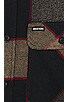 view 3 of 4 CAMISA BOWERY in heather grey & charcoal