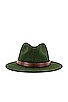 Messer Fedora Hat, view 3, click to view large image.