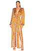 view 1 of 4 x REVOLVE Hanna Jumpsuit in Yellow Multi